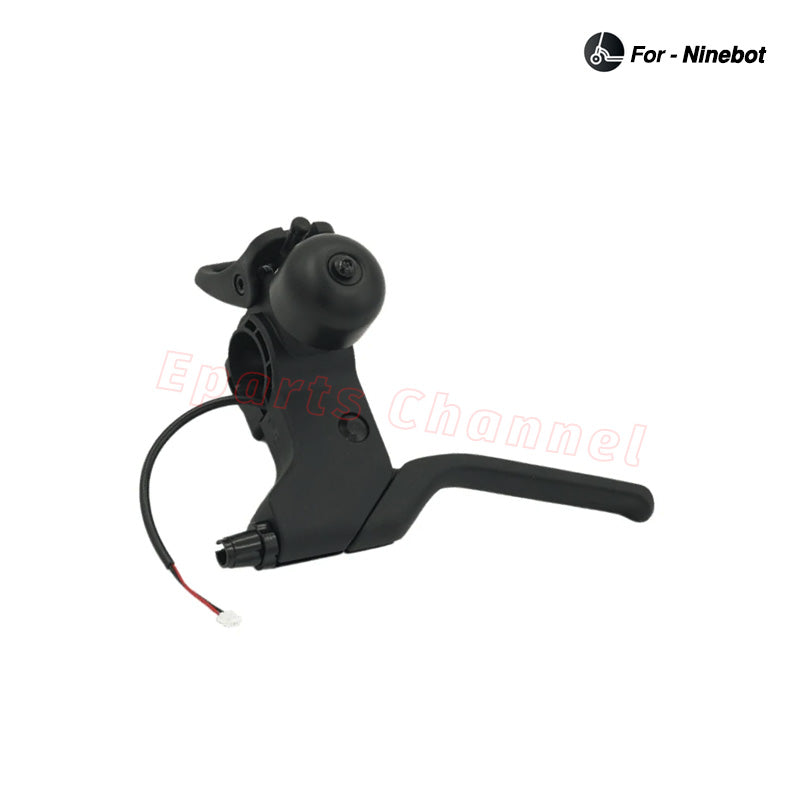 Brake Lever & Bell Handle for Ninebot C2 Pro | Kids Electric Scooter Mechanical Brake Accessory - Replacement Part