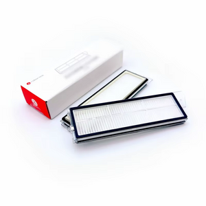 Two rectangular replacement dustbin filters with packaging for Roborock S8 Max Ultra and S8 MaxV Ultra