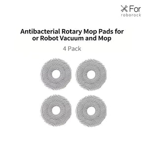 Original Roborock Qrevo S Pro mop pads, 4 pieces per box