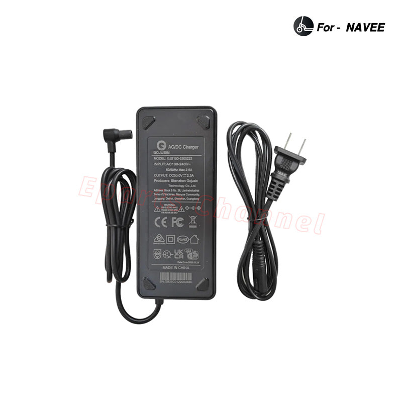 NAVEE ST3 / GT3 Series 120W Fast Charger ¨C 53.6V 2.3A Li-ion Battery Charger Adapter - Replacement Part