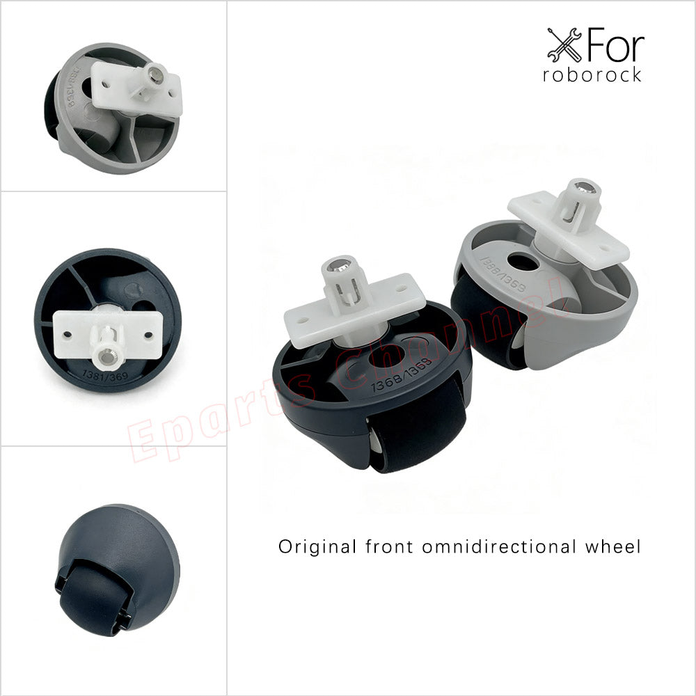 Front Omni Directional Wheel for Roborock S7 Q7 Q5 S7 MaxV S6 S5 MAX S6 MaxV S6 Pure Robot Vacuum Cleaner Parts