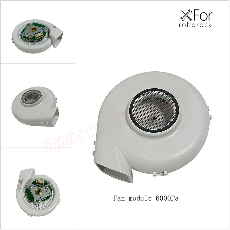 Original Roborock Fan Module 6000Pa for Roborock S8 Pro Ultra S8 S85 S8+ S85+ Robot Vacuum Cleaner Parts With Motor Accessories