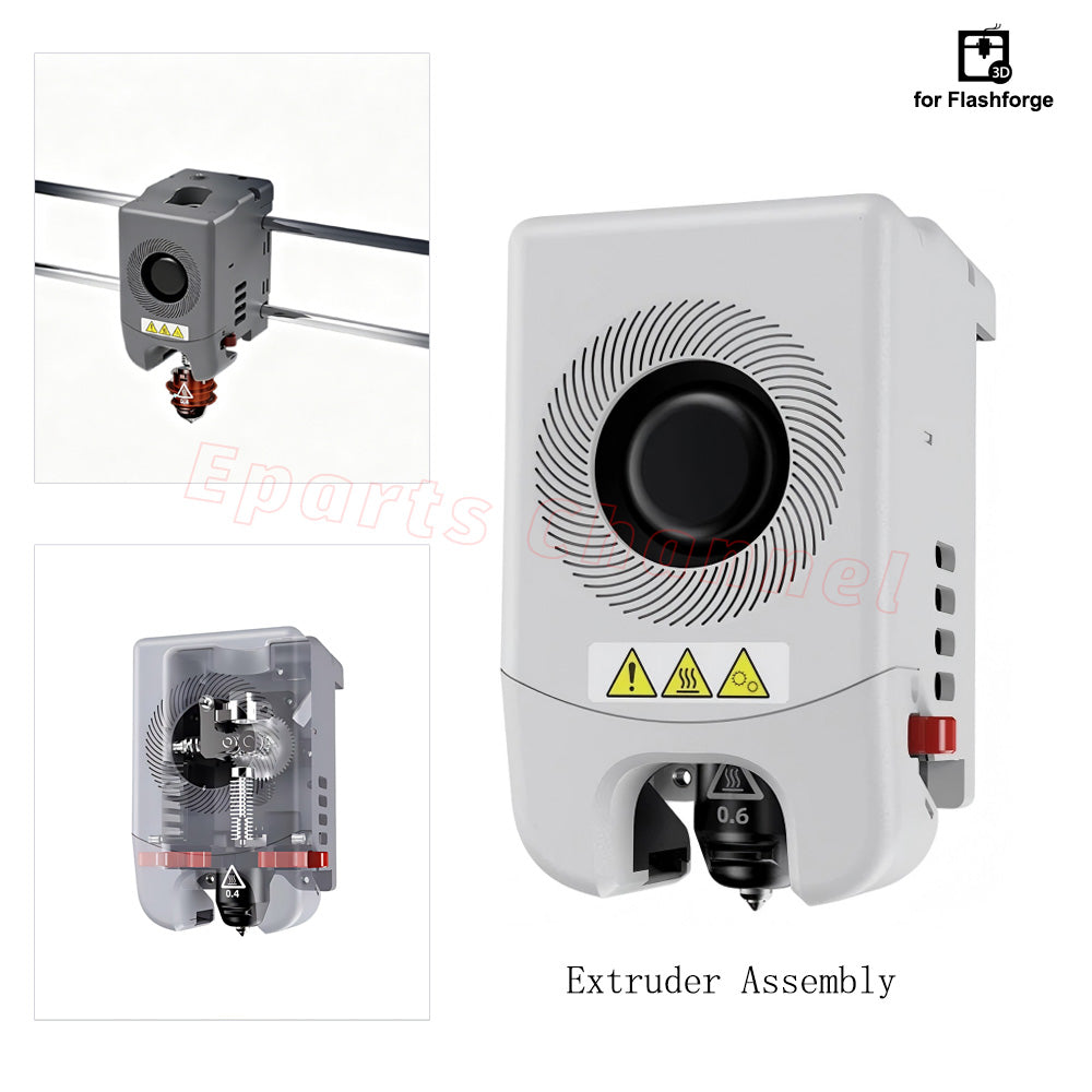 3D Printer Part Whole Extruder Assembly Replacement for Flashforge Adventurer 5M & 5M Pro with Nozzle