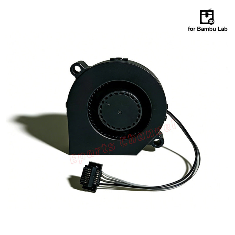 3D Printer Parts For Bambu Lab X1/X1C/P1P/P1S Hot-End Tool 9500 Rpm Upgraded Version P1/X1 Series 5015 Blower Fan