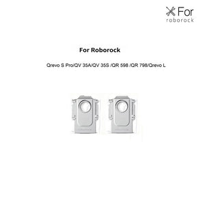 Original Roborock Qrevo S Pro dust bags, 2 pieces per box