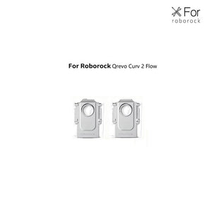 Two replacement dust bags for Roborock Qrevo Curv 2 Flow