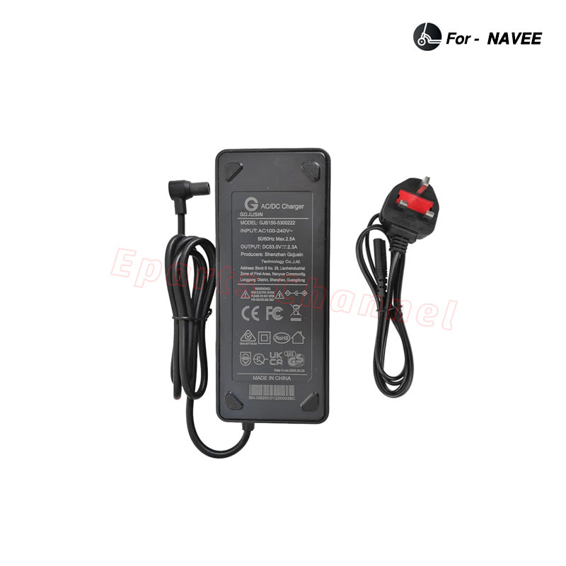NAVEE ST3 / GT3 Series 120W Fast Charger ¨C 53.6V 2.3A Li-ion Battery Charger Adapter - Replacement Part