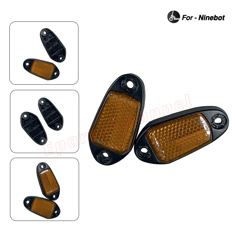 Side Reflector Lens for Ninebot F65 Electric Scooter Parts Left and Right Reflector Case Accessories
