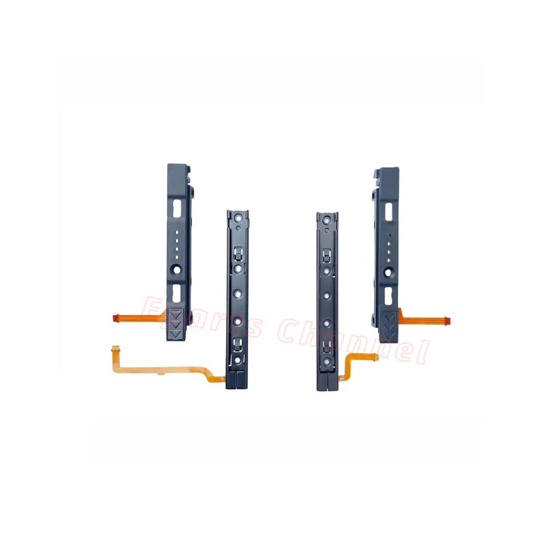 Original Repart Part Replacement Right and Left Slide Rail with Flex Cable for Nintendo Switch Console JoyCon NS OLED Accessory