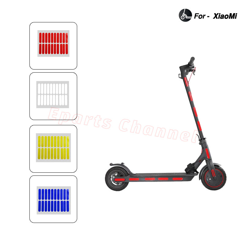 Scooter Body Reflective Stickers For Xiaomi mijia M365/Pro Night Safety Reflex Stickers Parts MAX G30 Accessories