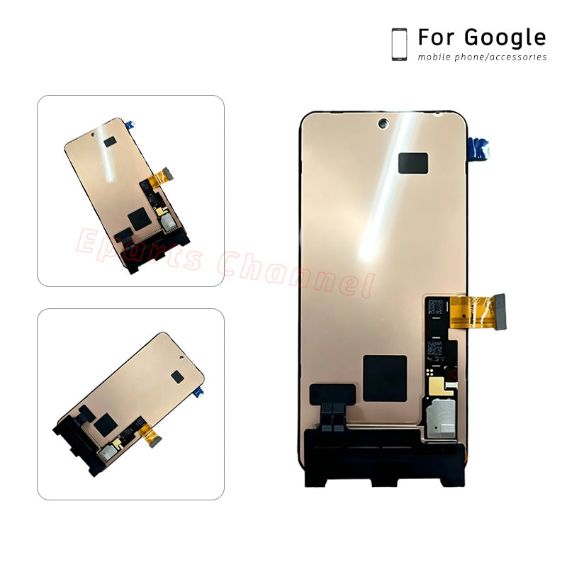 6.2" AMOLED For Google Pixel 8 LCD Display Google Pixel 8 LCD GKWS6 G9BQD Screen Touch Digitizer Assembly Replace