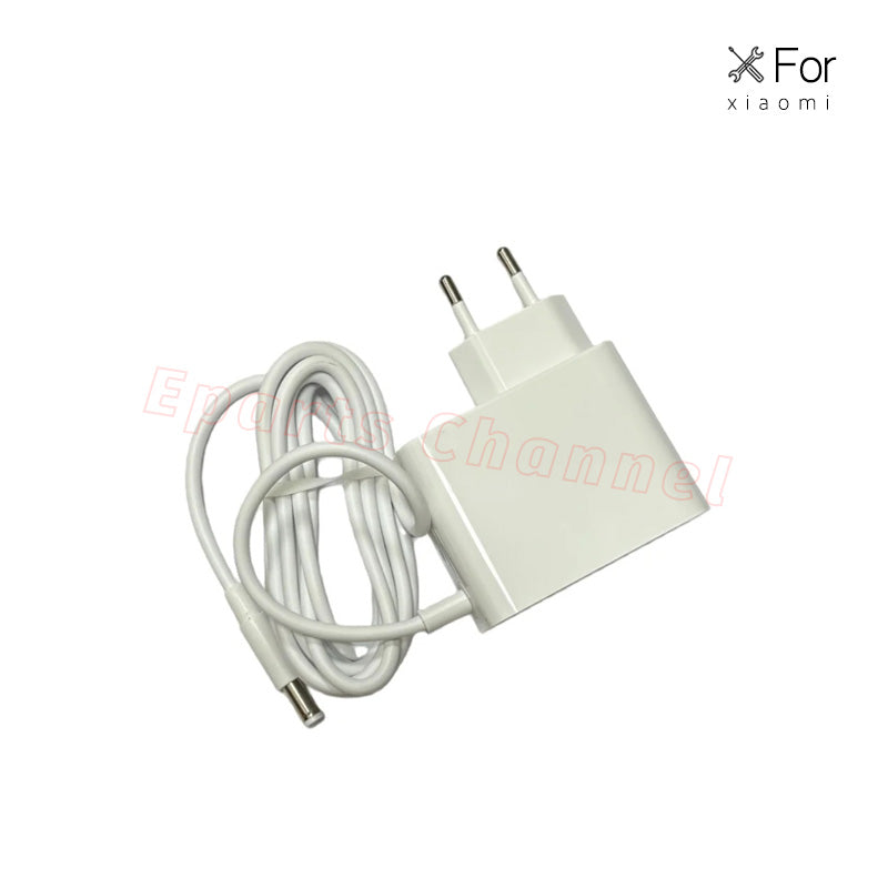 Power Adapter with EU Plug White for Xiaomi Handheld Vacuum Cleaner G11 Spare Parts Power Charger BLJ24WD260090P-V 26V 0.9A