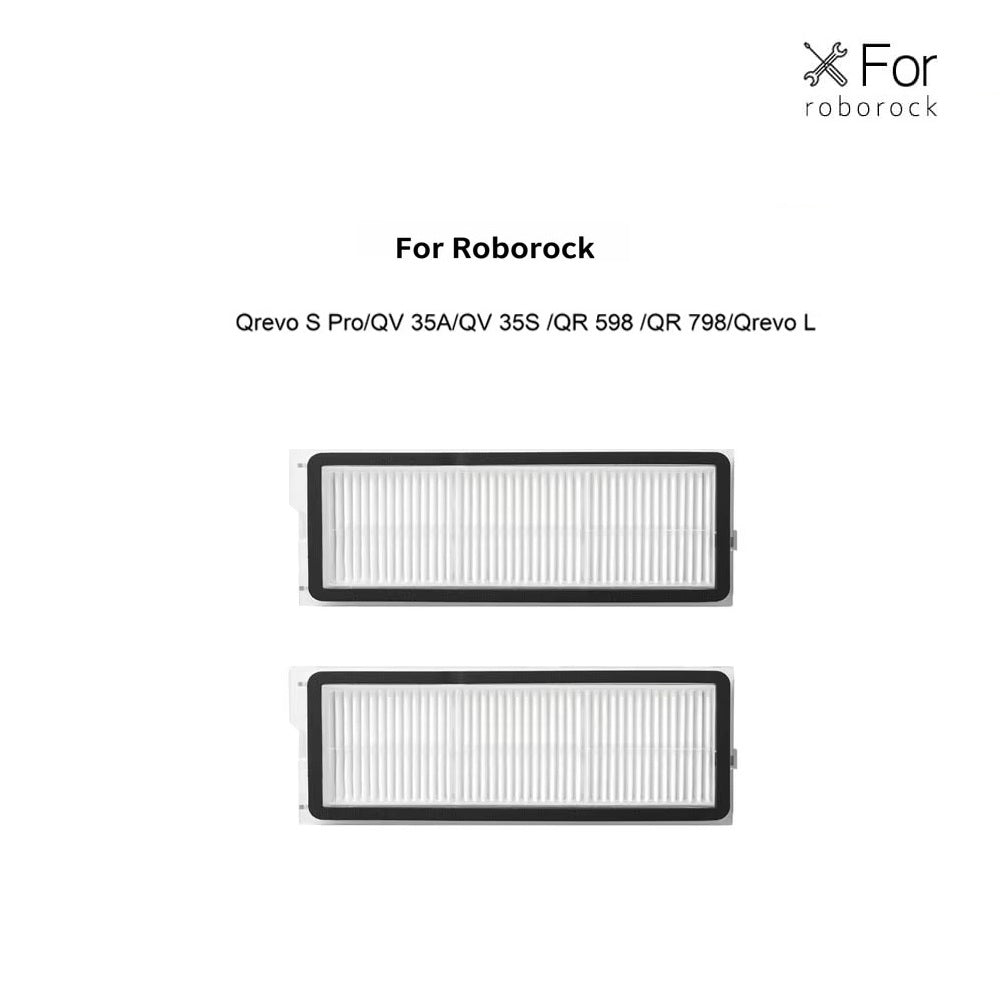 Original Roborock Qrevo S Pro filters, 2 pieces per box