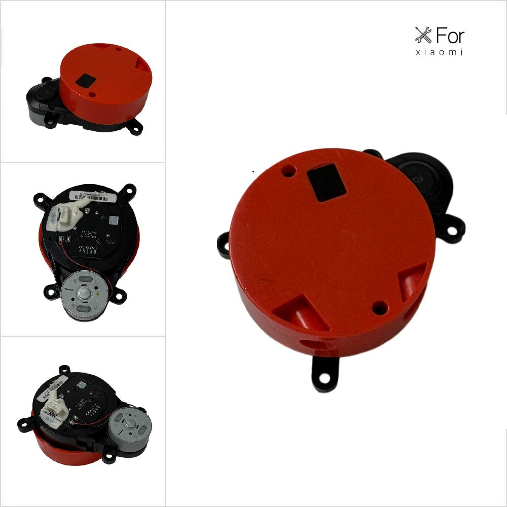 Multiple views of Xiaomi S40 Pro OV71GL, S40C E101 and 5C LDS laser radar assembly showing motor, connector and mounting points