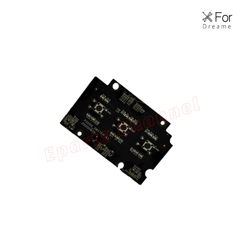 Keyboard with version No. P2009_SWITCH-A1 for Dreame L10 Plus Robot Vacuum Cleaner Key Buttons