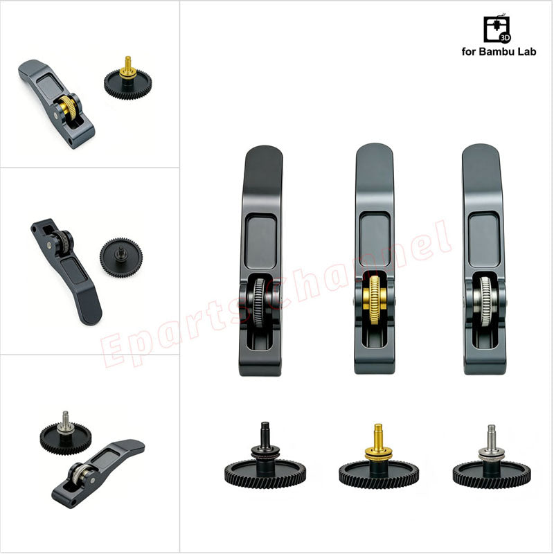 For Bambu Lab A1/A1 Mini 3D Printer Accessories Upgraded Version Hardened Steel A1/A1 Mini Extruder Gear Assembly High Precision