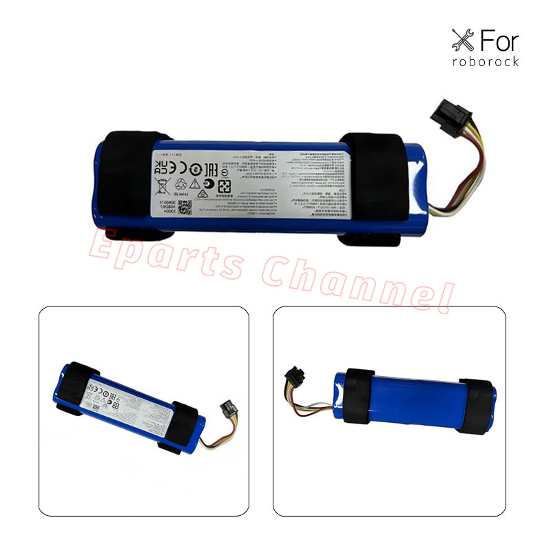 Original Li-ion Battery for Roborock S8 MaxV Ultra Qrevo Slim Qrevo Master Q8 MAX Q5 Pro Q7 Robot Vacuum Cleaner Parts 5200mAh