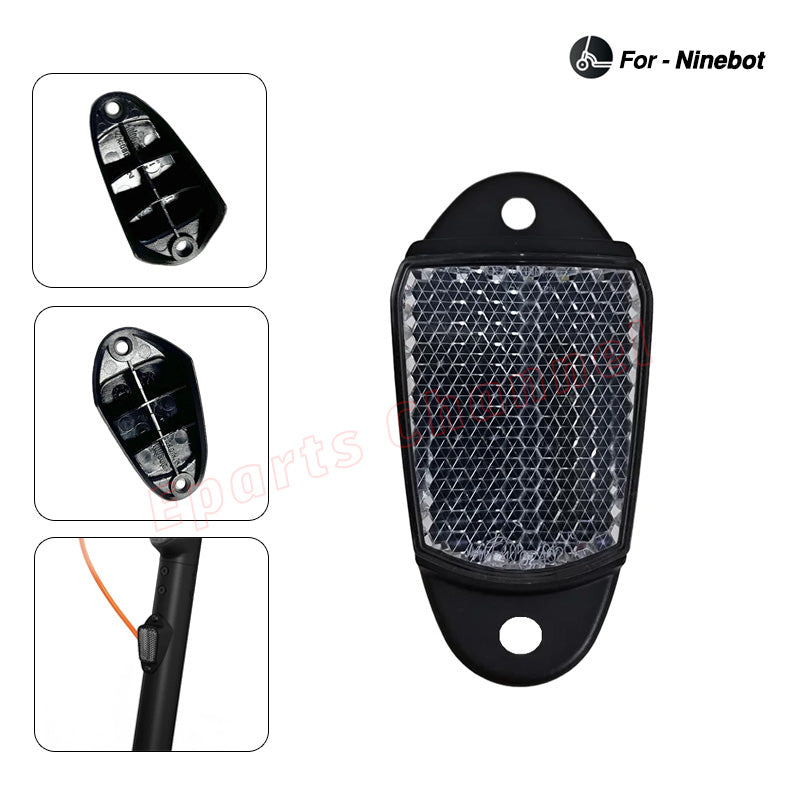 Front Reflector Lens for Ninebot F65 Electric Scooter Parts Night Warning Decoration Reflector Case Cover Accessories