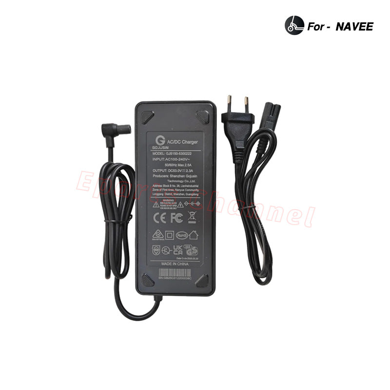 NAVEE ST3 / GT3 Series 120W Fast Charger ¨C 53.6V 2.3A Li-ion Battery Charger Adapter - Replacement Part