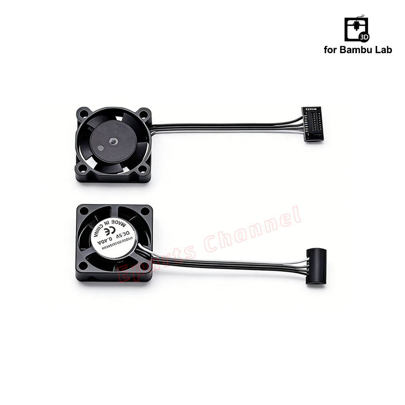 Suitable For Bambu Lab A1/X1/P1 Hot-End Cooling Rapid Cooling 2510 Fan Compatible Bambu X1C P1S P1P A1 3D Printer Accessories
