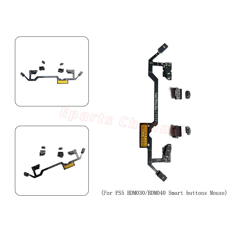 Compatible with PS5 BDM030 BDM040 Smart buttons Mouse for clicking shoulder buttons and trigger
