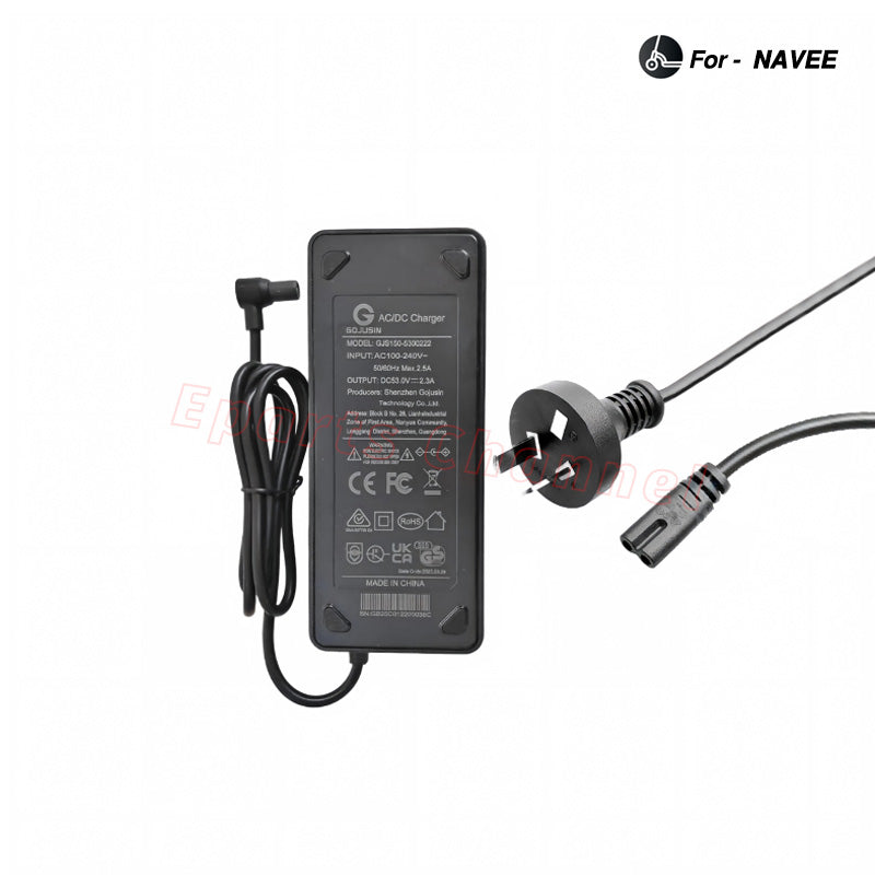 NAVEE ST3 / GT3 Series 120W Fast Charger ¨C 53.6V 2.3A Li-ion Battery Charger Adapter - Replacement Part