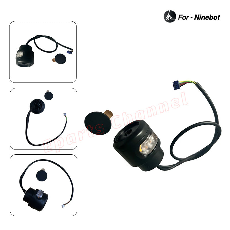 Ninebot E2 Pro Front Turn Signal Light ¨C Left / Right Handle Indicator Replacement | Electric Scooter Parts - Replacement Part