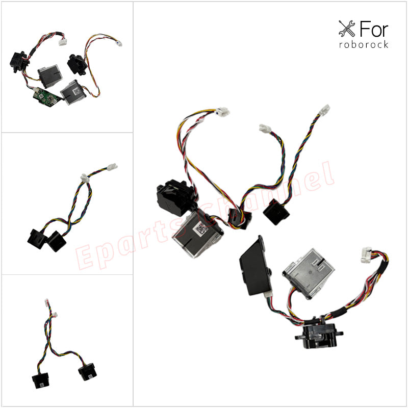 Bumper Wall Cliff sensors for Roborock Saros 20 Robot Vacuum Cleaner Parts