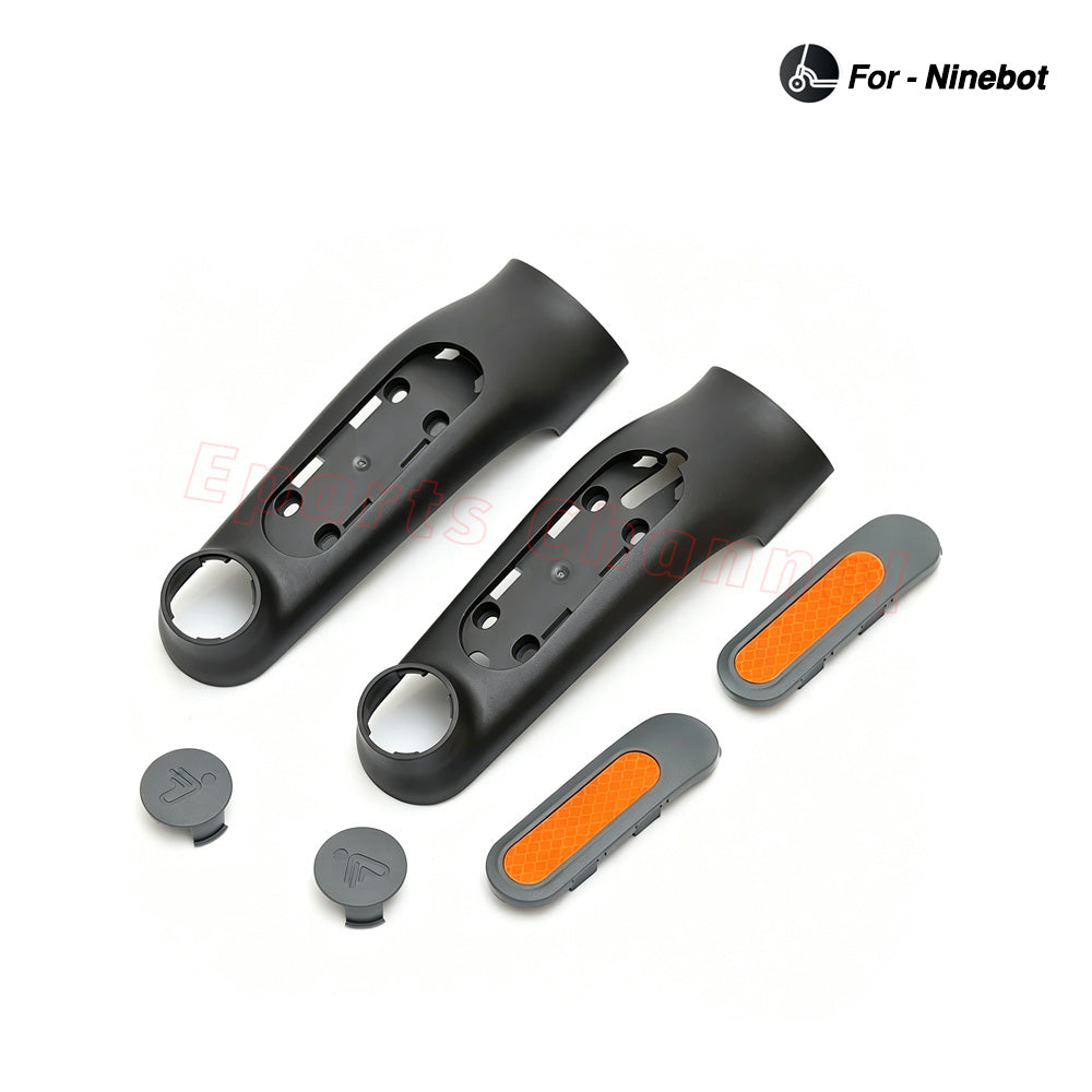 Front Protect Shell For Ninebot F20 F25 F30 F40 Electric Scooter Left Right Front Wheel Reflective Article Parts Accessories