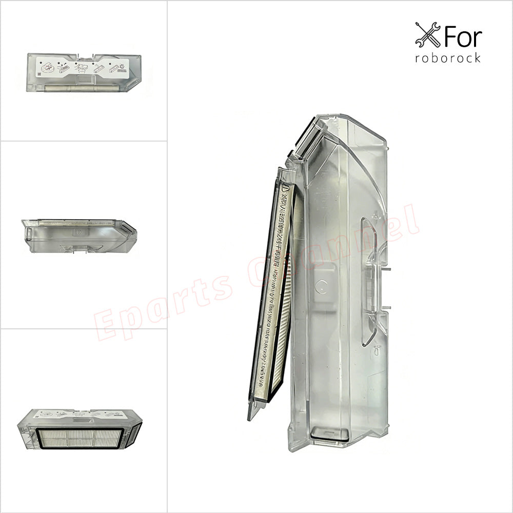 Dustbin for Roborock Q Revo P10 Robot Vacuum Cleaner Spare Parts Dust Box With Filter Washable Filter Accessories