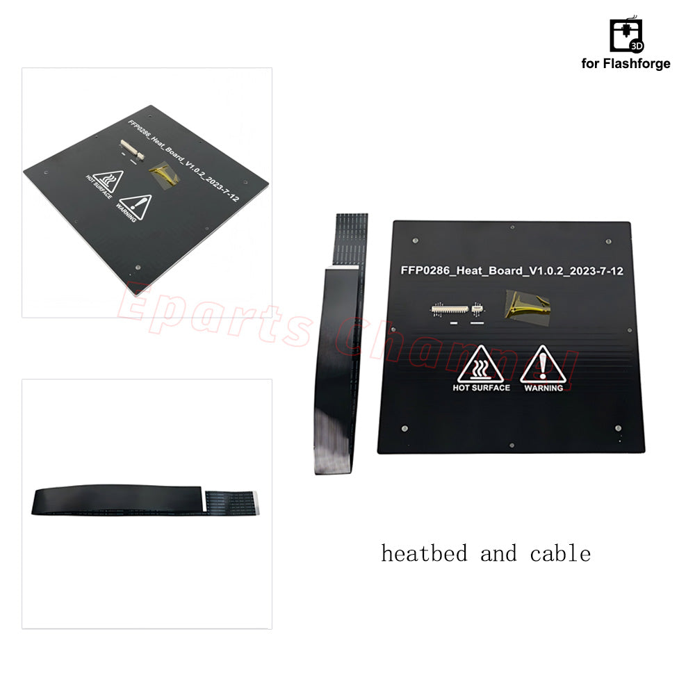 3D Printer Part AD5M Heatbed Heat Platform and Heater Cable For Flashforge Adventurer 5M 5MPRO Hot Bed