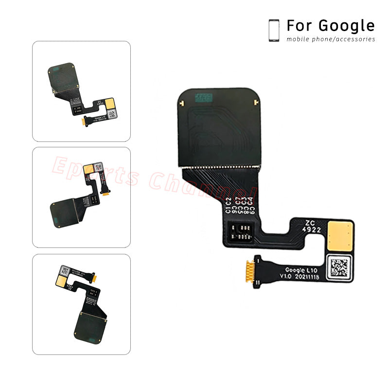 For Google Pixel 7A Fingerprint Sensor Home Button Flex Cable Replacement Parts