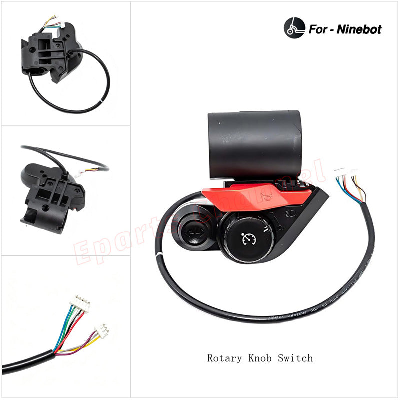 Original Left Rotary Knob Switch for Segway Ninebot P65 P100S P65U P65A P-Series Kickscooter Electric Scooter Knob Switch Parts