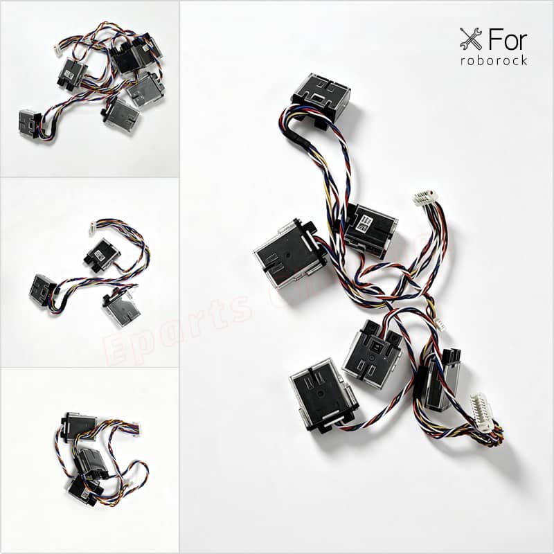 Right and Left Cliff Sensors for Roborock S8 MaxV ultra Qrevo Slim | Vacuum Cleaner Spare Part