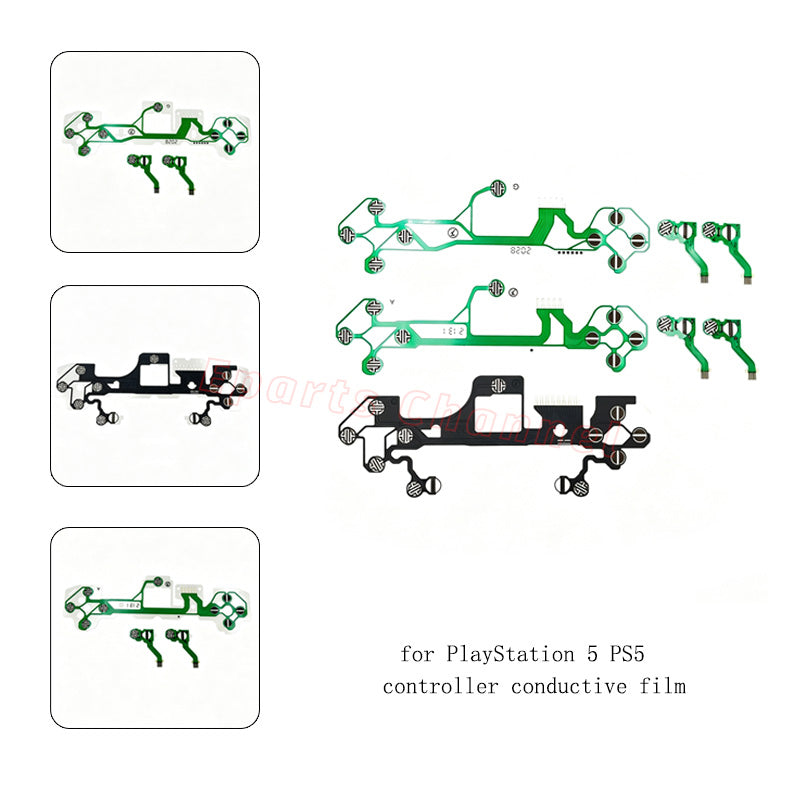 1PC For PlayStation 5 PS5 Controller Conductive Film Button Membrane V1 V2 V3