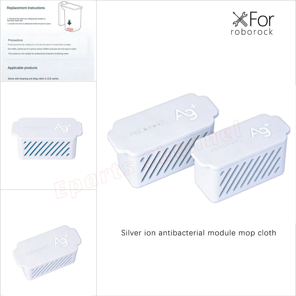 New Original Silver ion Bacteriostatic Module for Roborock S7 MaxV Ultra S7 Pro Ultra Vacuum Cleaner Spare Parts