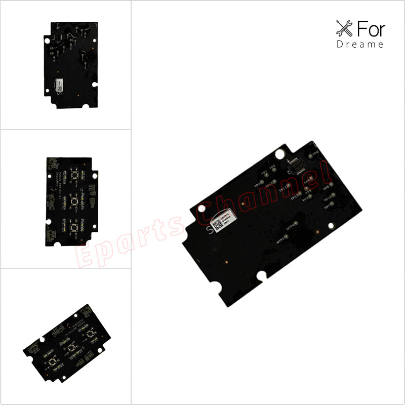 Keyboard with version No. P2009_SWITCH-A1 for Dreame L10 Plus Robot Vacuum Cleaner Key Buttons