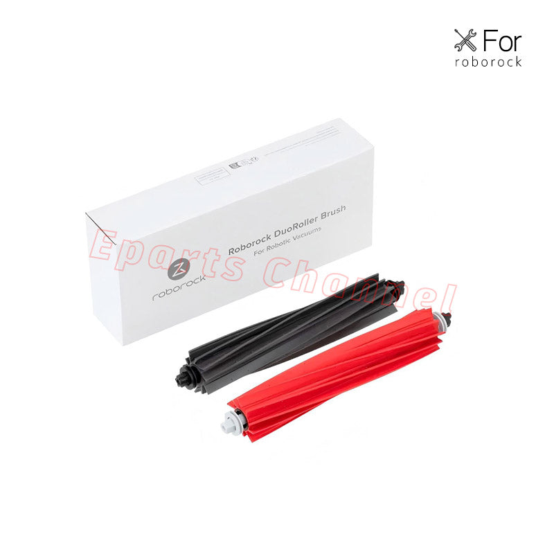 Original Roborock S8 S8+ S8 Pro Ultra Parts DuaRoller Main Brush Rubber Free Twine Brush Robot Vacuum Cleaner Parts Optional