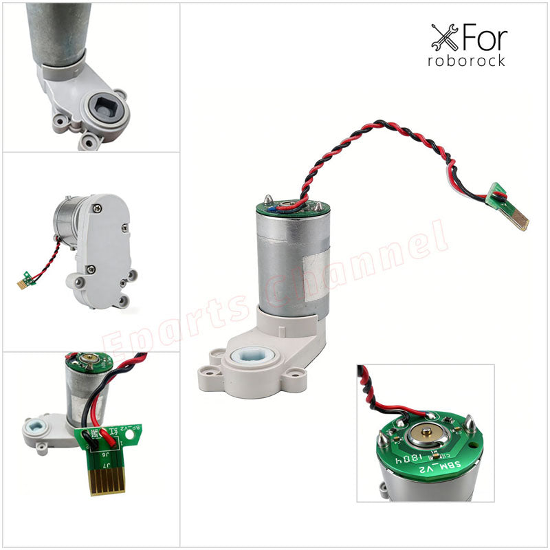Main Brush Motor for Roborock S5 S50 S55 S6 Robot Vacuum Cleaner Spare Parts Main Brush Gearbox Accessories
