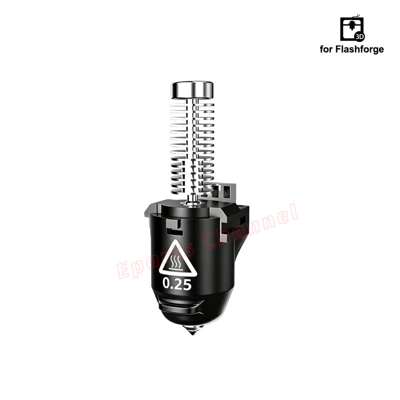 For Flashforge 3D Printer AD5M Nozzle 0.25mm/0.4mm/0.6mm/0.8mm Pro High Temperature Resistant Suitable For AD5M&Pro 280 ℃  Kit